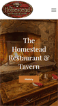Mobile Screenshot of homesteadnh.com
